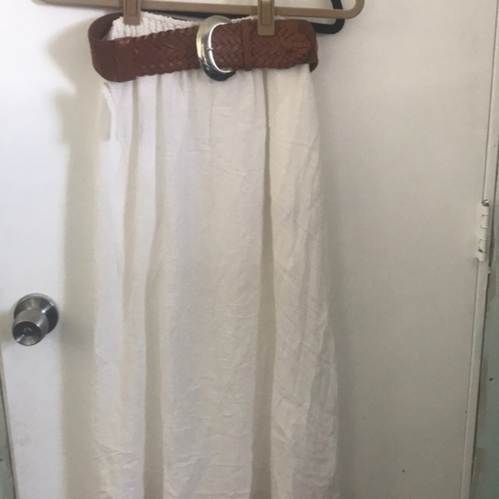 sheer Icy fashion white skirt